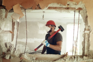 travaux de demolition